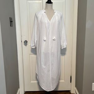 Vince Maxi Gauze Caftan Swim Cover Up